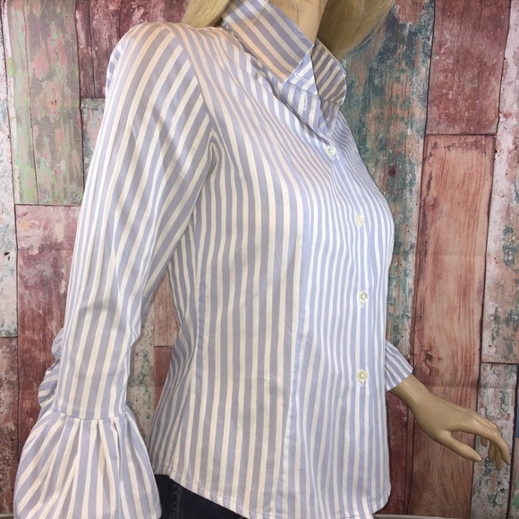 Fine Garments by Bell Ruffle Trim Blouse - Picture 2 of 4